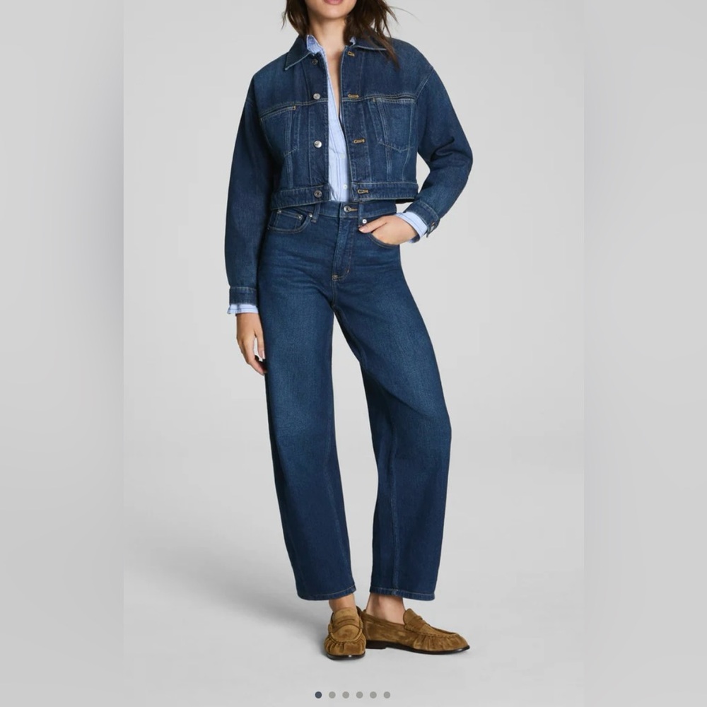 Spanx Barrel Jeans Small